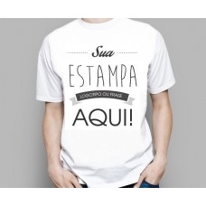 Camiseta Básica Algodão PMG